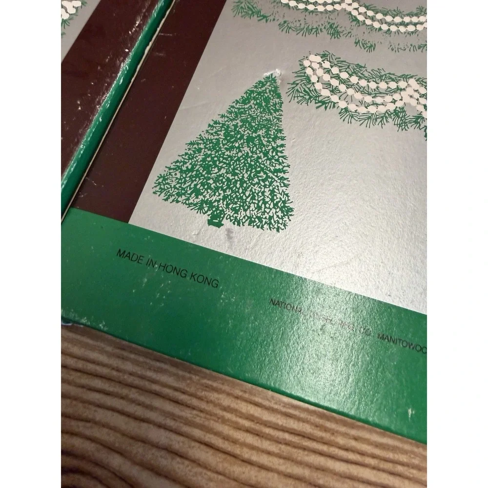 Vintage Bead Chain Garland Rex‎ Christmas Tree Trimmings Lot of 3 45 ft total